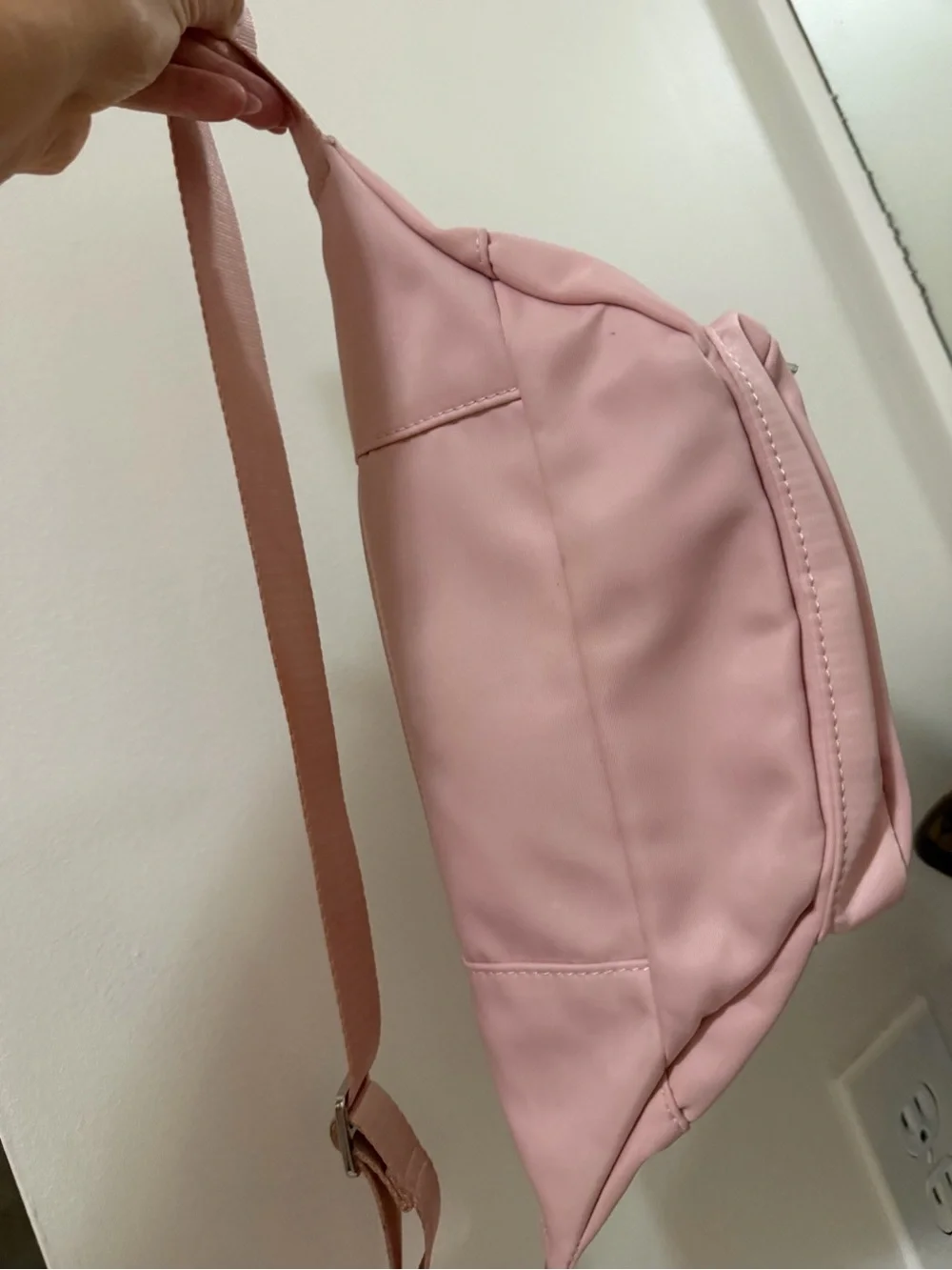 ALO Yoga Blush Pink Crossbody Belt Bag